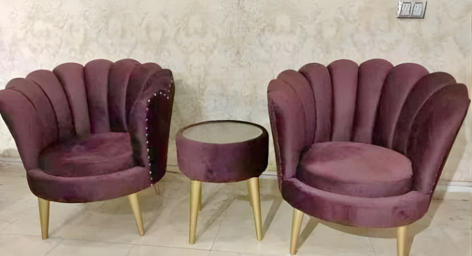 Velvet Shell Lounge Set