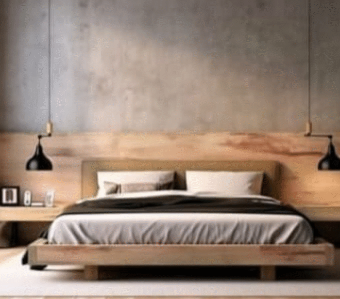 Nordic Zen Platform Bed