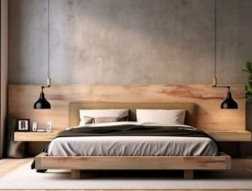 Nordic Zen Platform Bed