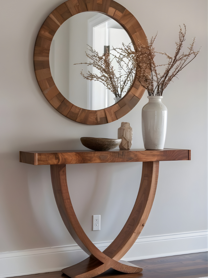 Rustic Arch Console Set