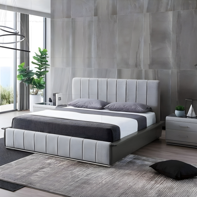 Gainsville Modern Upholstered Bed
