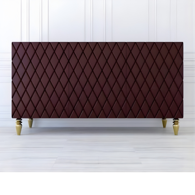 Regal Quilted Console Table