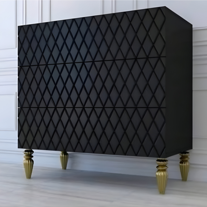 Noir Royale Diamond Chest